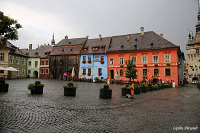 Сигишоара (Sighisoara) - Площадь Пьяца Четэций